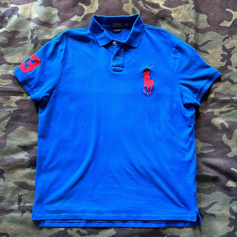 Polo Ralph Lauren big pony polo custom slim fit XL